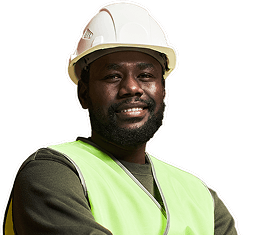 Business professionals in modern office with solar energy solutions